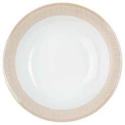 Servierschale Geo | 23 x 23 x 6 cm | weiss