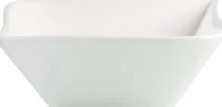 Servierschale Melodie | 18,5 x 18,5 x 5 cm | weiss