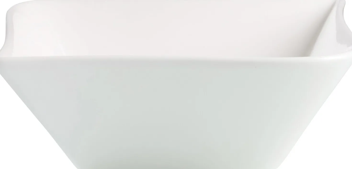 Servierschale Melodie | 18,5 x 18,5 x 5 cm | weiss