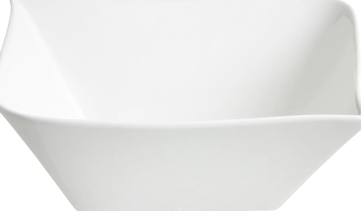 Servierschale Melodie | 23 x 23 x 8 cm | weiss