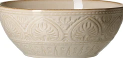 Servierschale Omara | 23 x 23 x 9 cm | beige