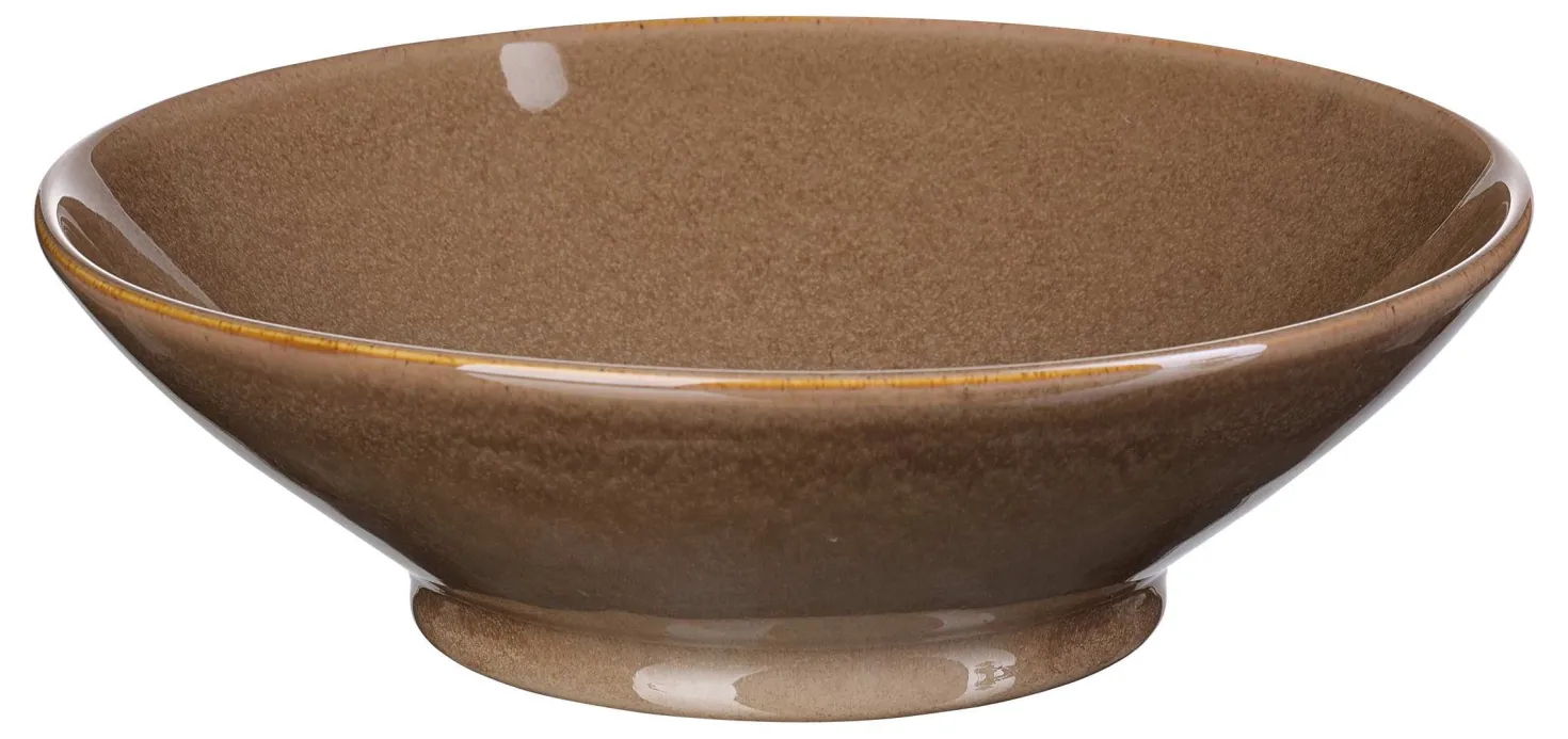 Servierschale Sahara | 20,5 x 20,5 x 6 cm | dunkelbraun