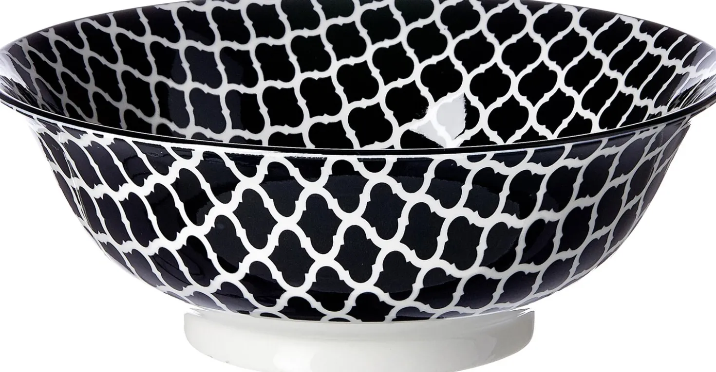 Servierschale Takeo Swing | 21 x 21 x 8 cm | schwarz