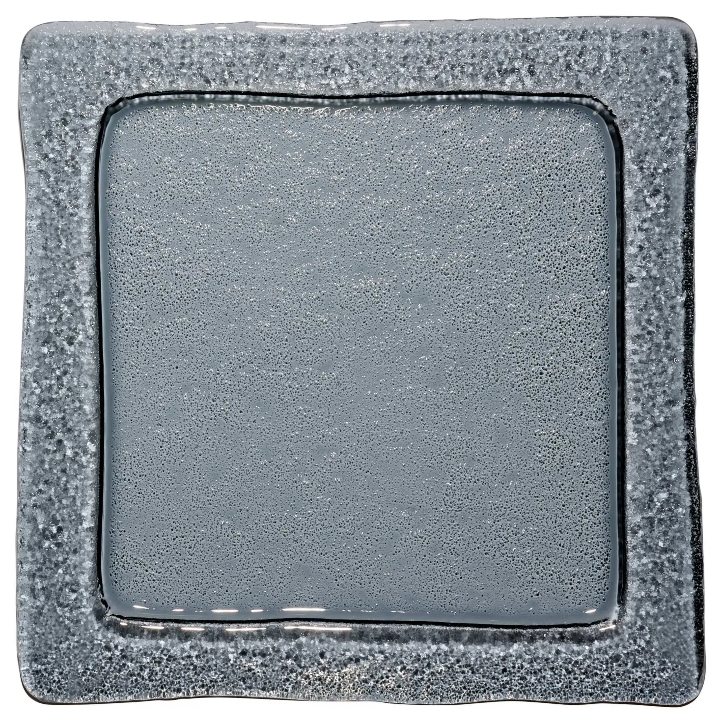 Servierteller Nox | 30 x 30 cm | smoke