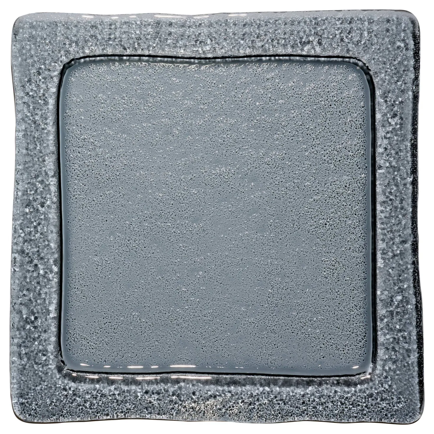 Servierteller Nox | 35 x 35 cm | smoke