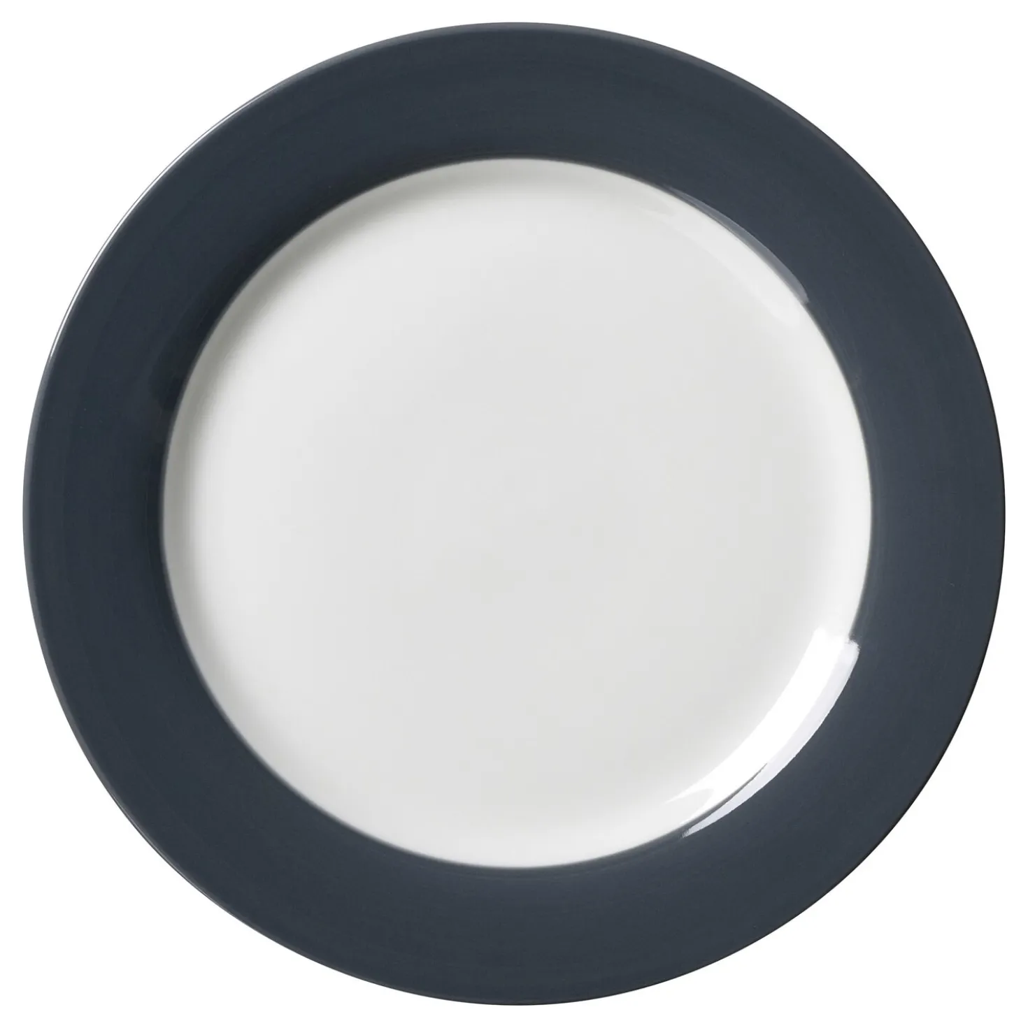 Speiseteller Doppio | 27 cm | anthrazit
