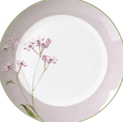 Speiseteller Flora Blüte Gris | 27 cm | grau