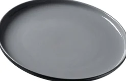 Speiseteller Jasper | 26 cm | schwarz