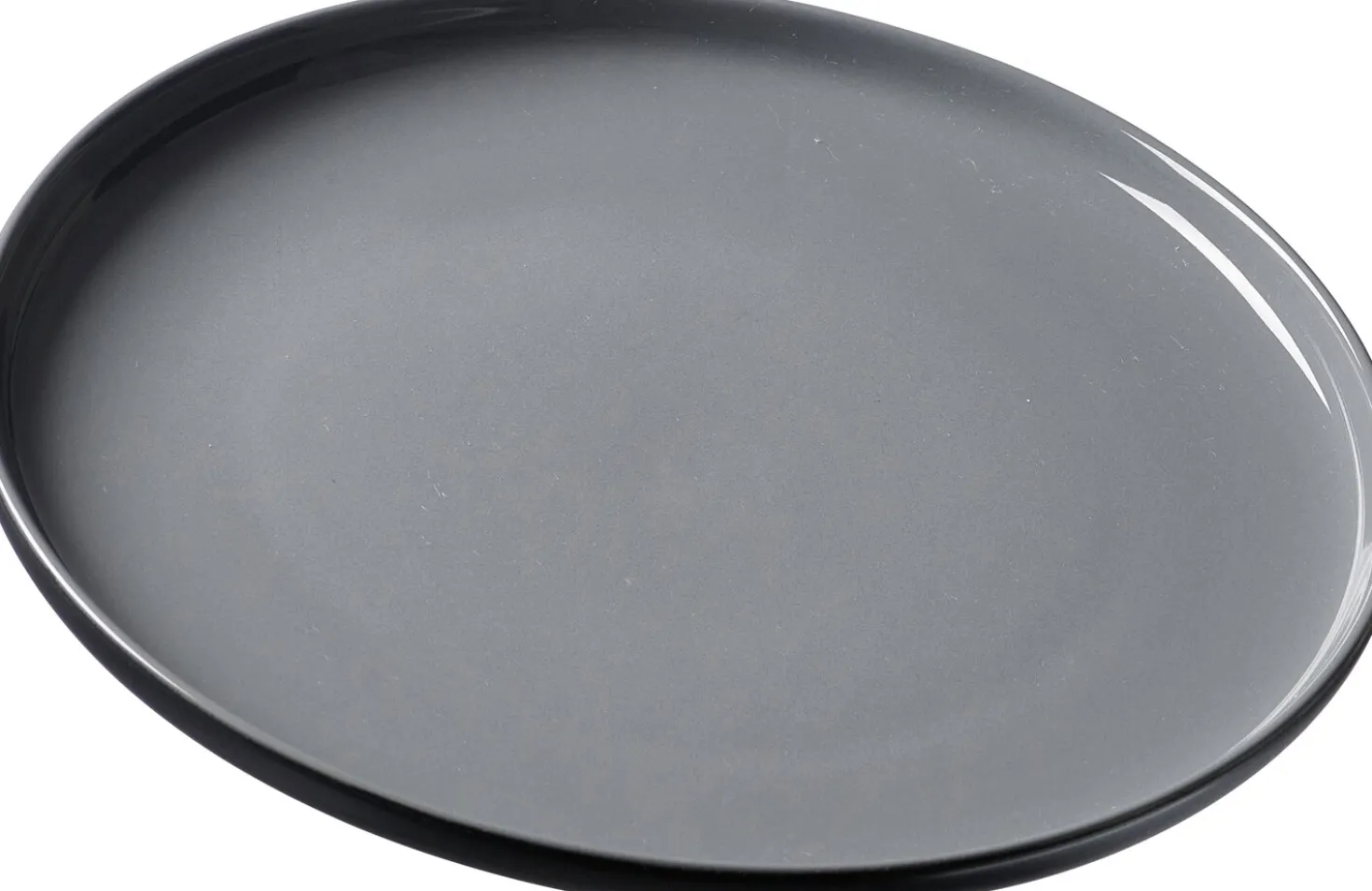 Speiseteller Jasper | 26 cm | schwarz