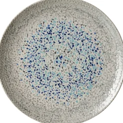Speiseteller Rimini Mosaik Stone | 26 cm | grau