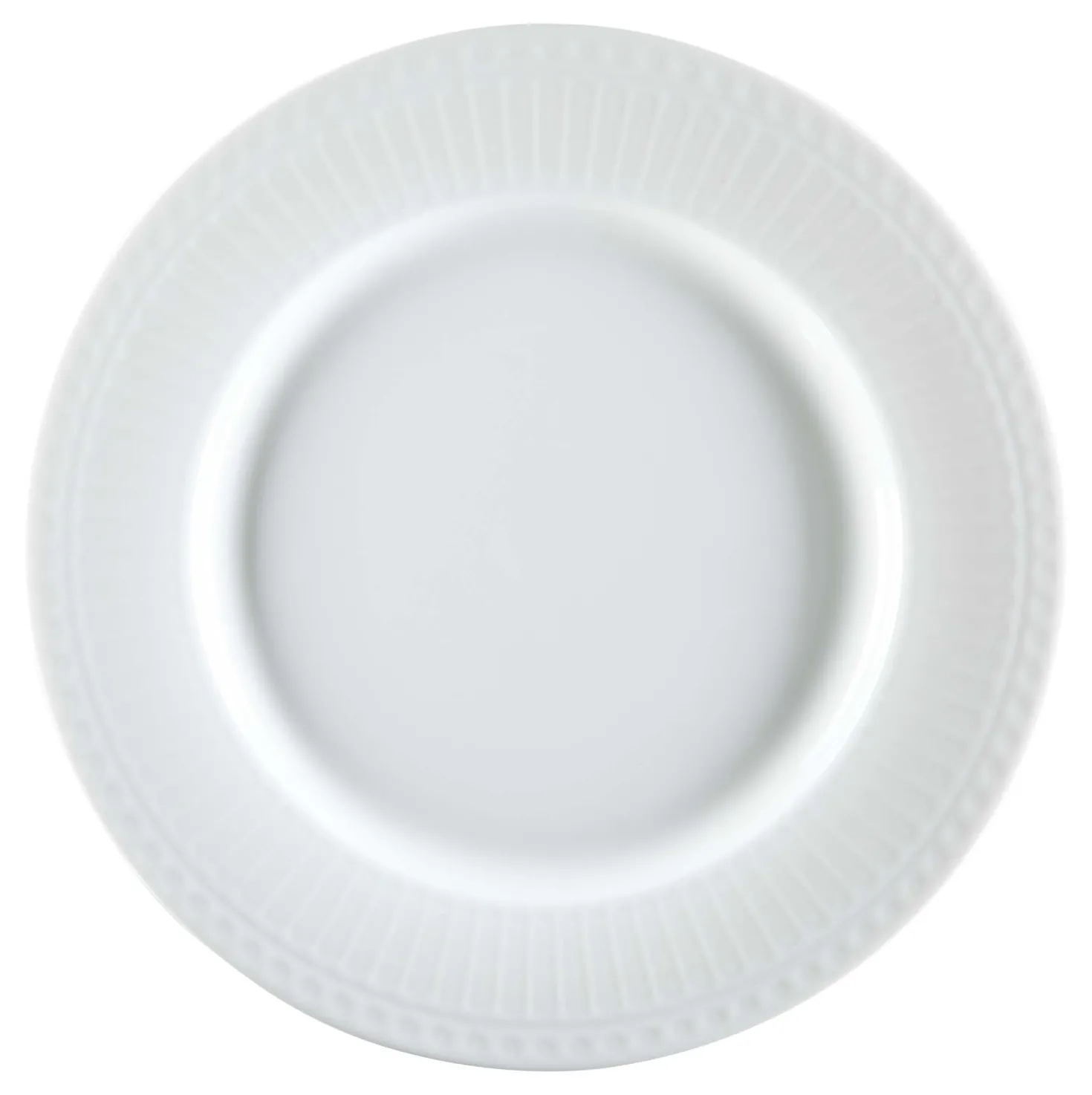Speiseteller Sofia | 26,5 cm | weiss