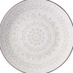 Speiseteller Valencia Dekor | 26,5 cm | weiss