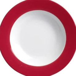 Suppenteller Doppio | 22 cm | rot