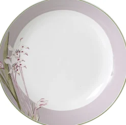 Suppenteller Flora Blüte Gris | 20 cm | grau