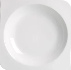 Suppenteller Melodie | 21 x 21 cm | weiss