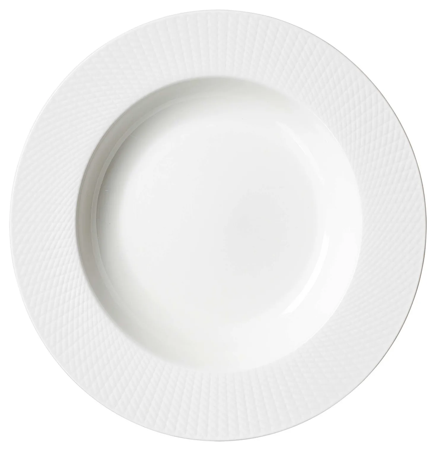 Suppenteller Saphir | 27 cm | weiss