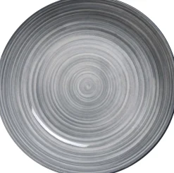 Suppenteller Sendai Wirbel | 20 cm | grau