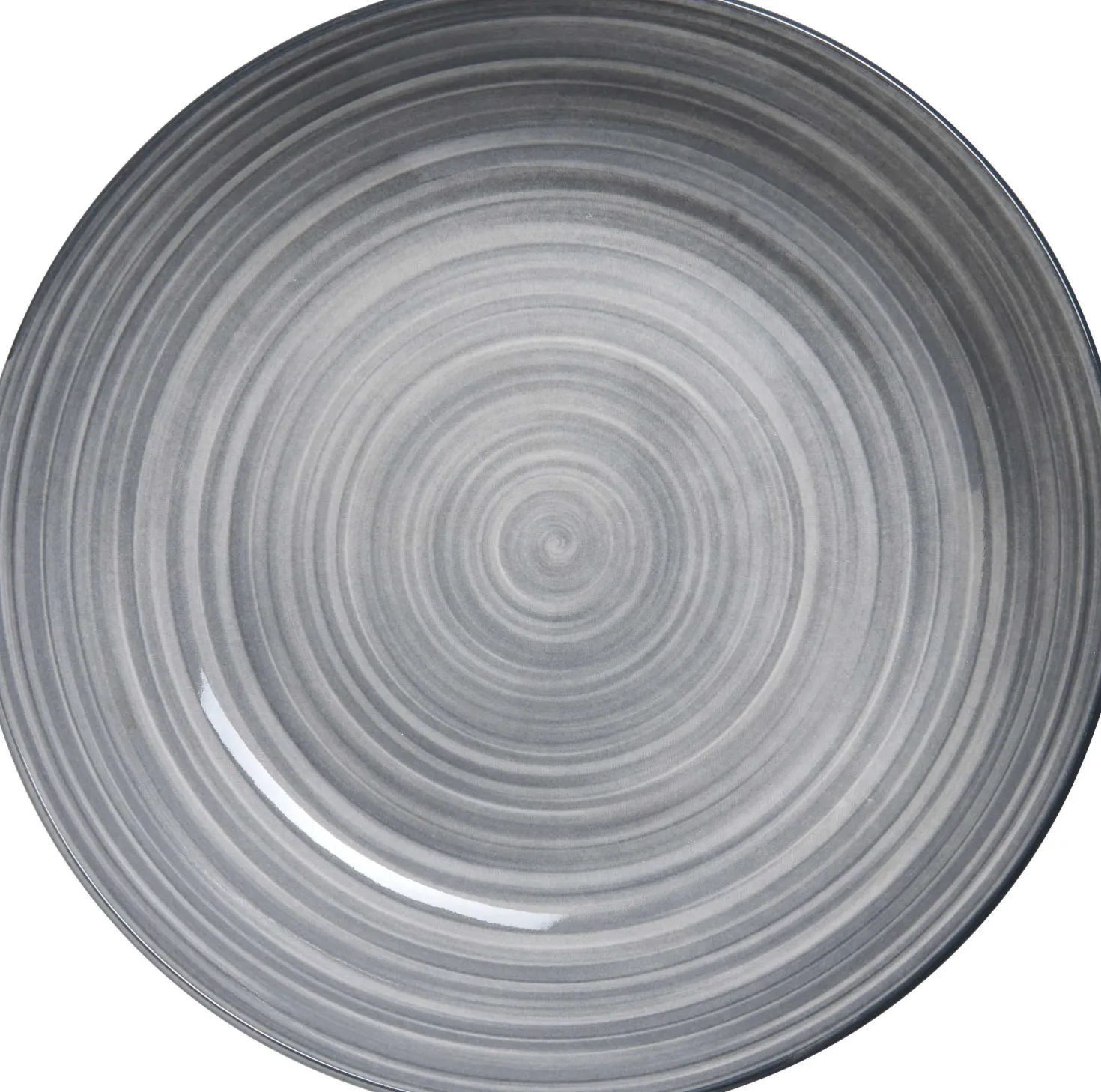 Suppenteller Sendai Wirbel | 20 cm | grau