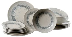 Tafelservice Cecina | 18-teilig | graphit