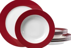 Tafelservice Doppio | 8-teilig | rot