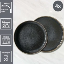Tafelservice Eda |8-teilig | schiefer