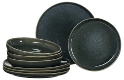 Tafelservice Eda |8-teilig | schiefer