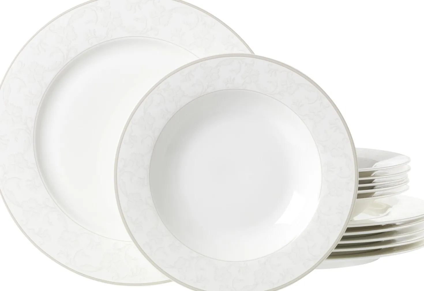 Tafelservice Isabella | 12-teilig | beige