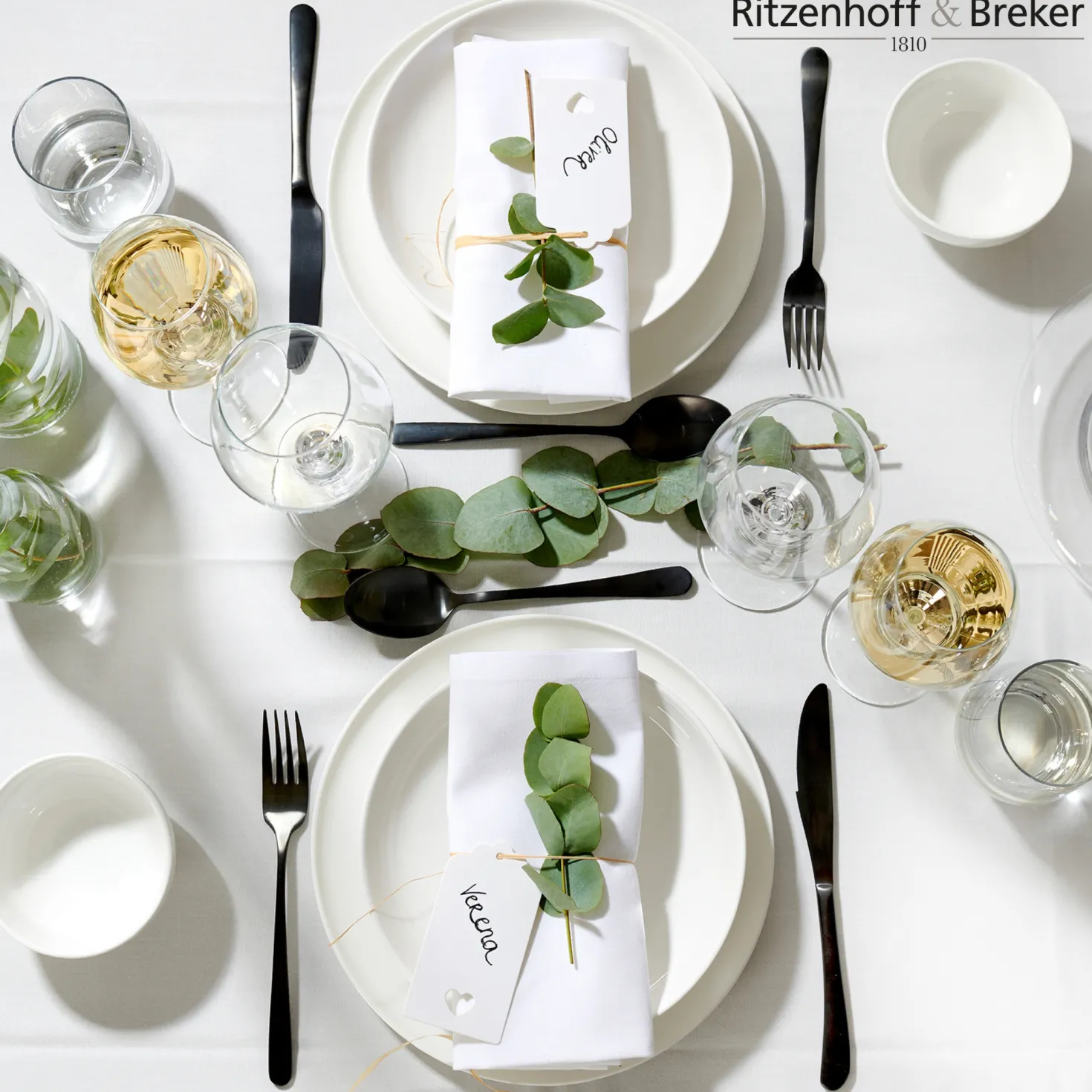 Tafelservice Skagen | 12-teilig | weiss