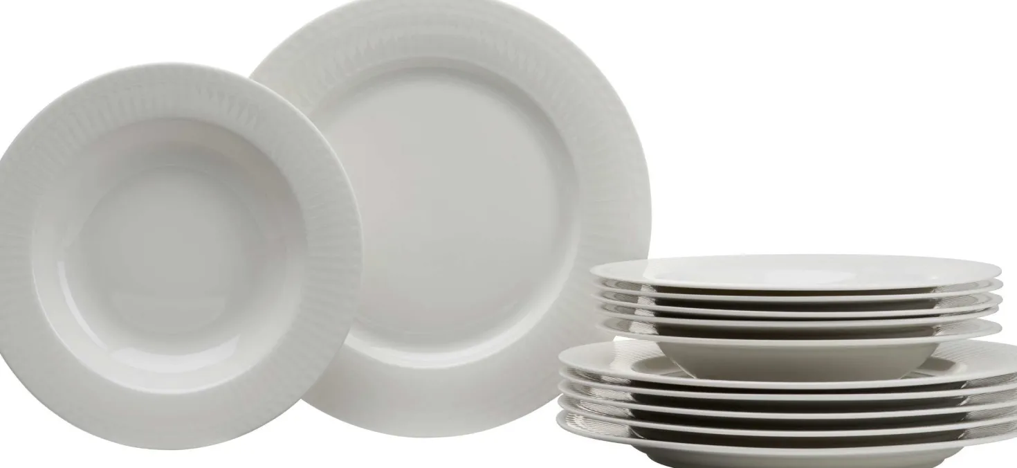 Tafelservice Sofia | 12-teilig | weiss