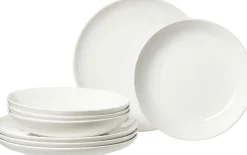 Tafelservice Volos | 8-teilig | weiss