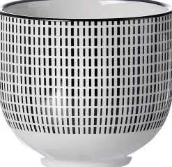 Teebecher Takeo Stripes | 150 ml | schwarz | ohne Henkel