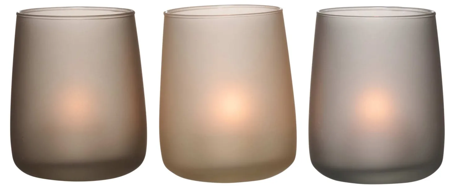 Teelichthalter Glow | 3-teilig