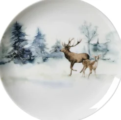 Teller Winterland | 20,5 cm | grün