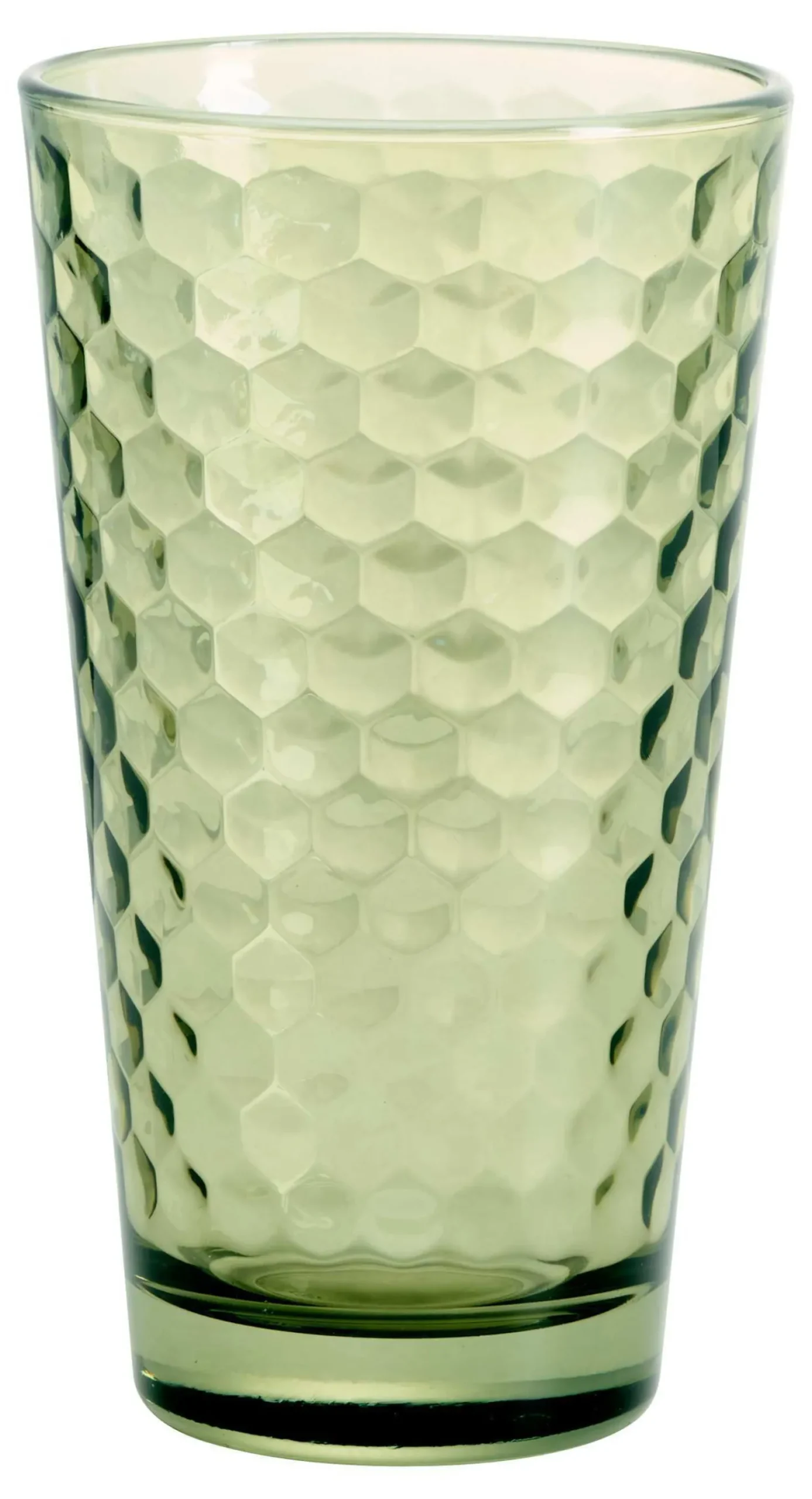 Trinkglas Favo | 350 ml | oliv