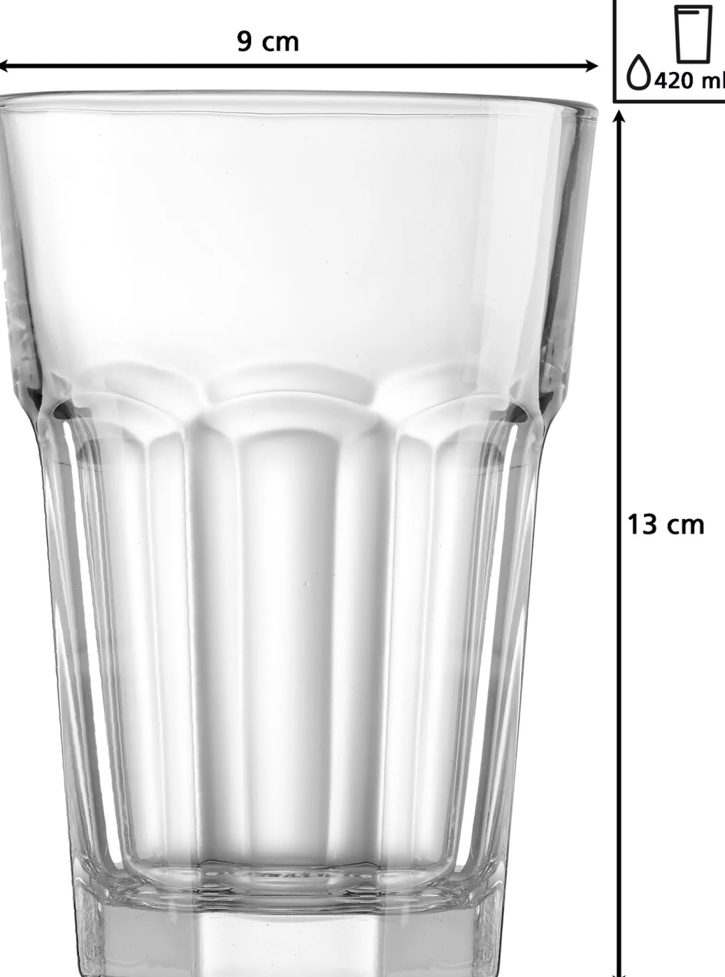 Trinkglas Riad | 410 ml