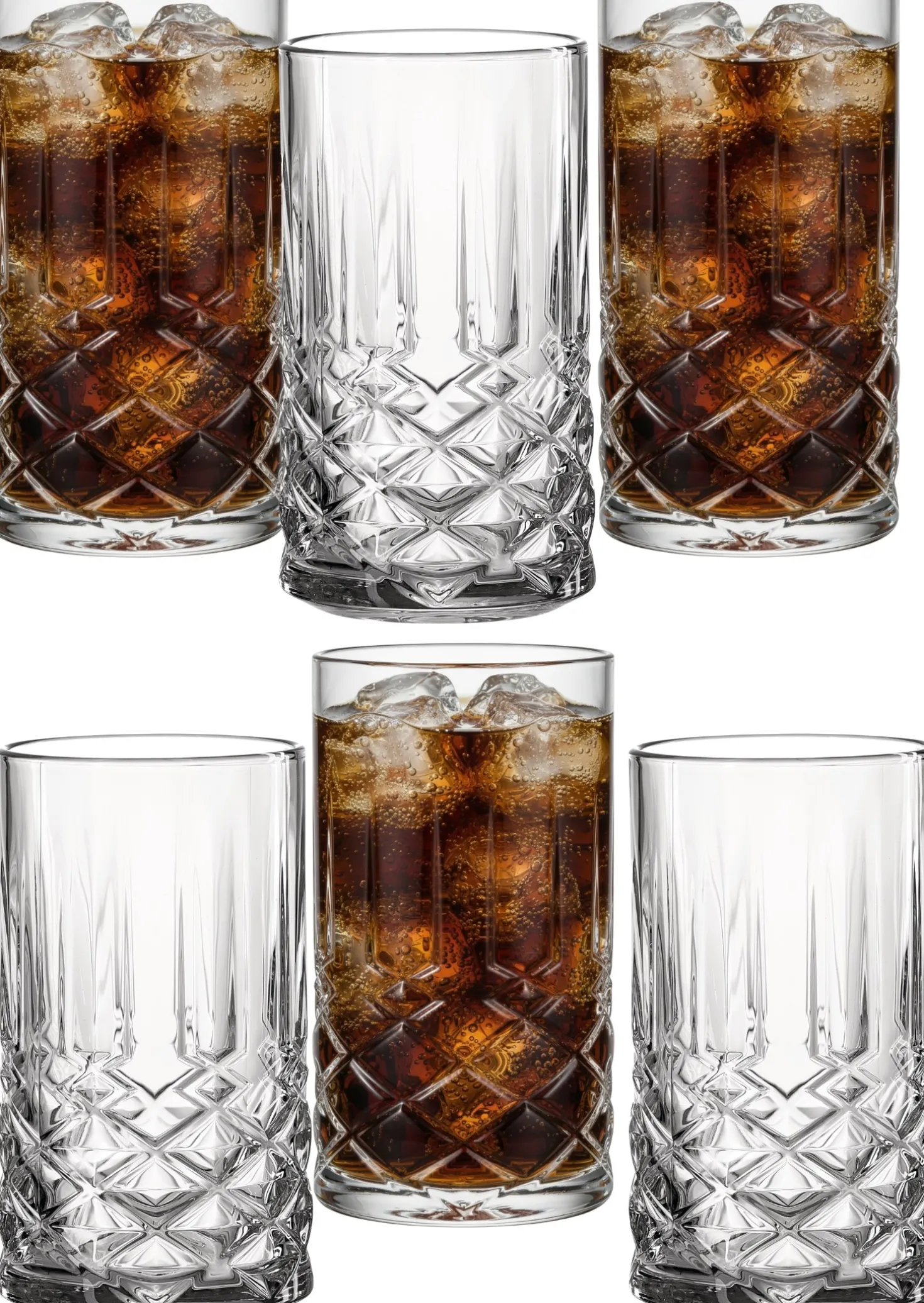 Trinkgläser-Set Capri | 6-teilig | 360 ml