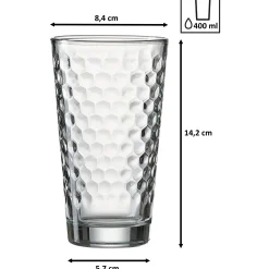 Trinkgläser-Set Favo | 6-teilig | 350 ml