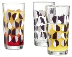 Trinkgläser-Set Rock | 3-teilig | schwarz | 260 ml
