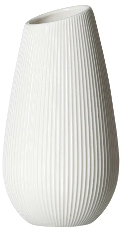 Vase Alma | 10 x 10 x 20 cm | weiss