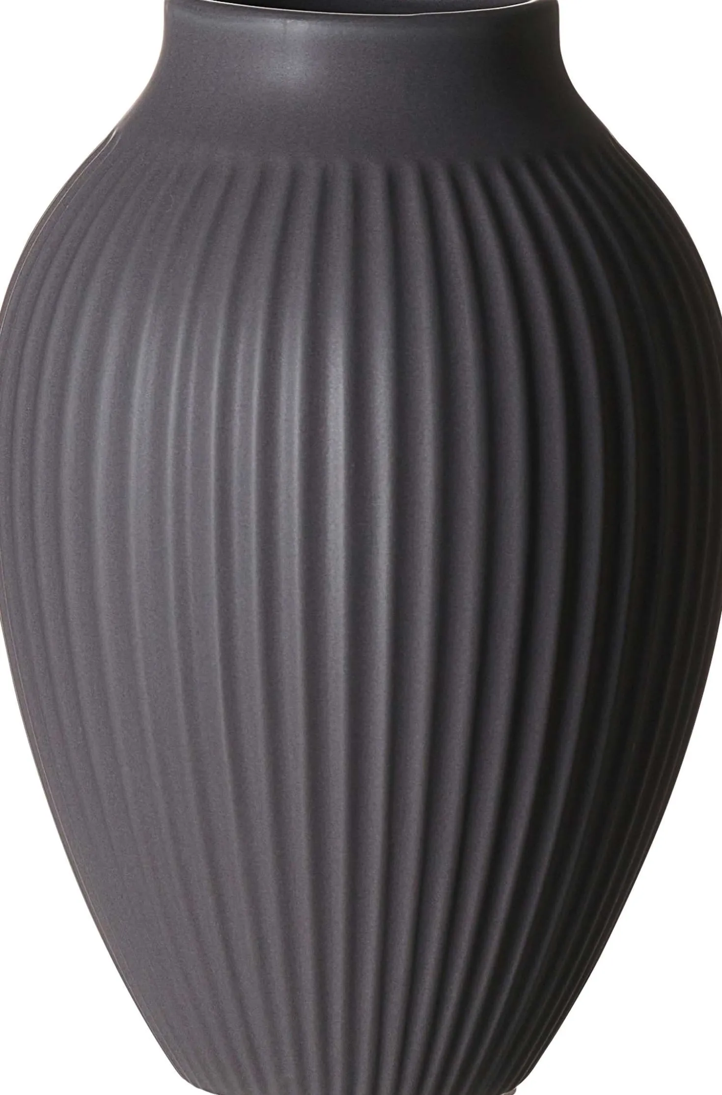 Vase Alsta | 10 x 10 x 15 cm | matt grau