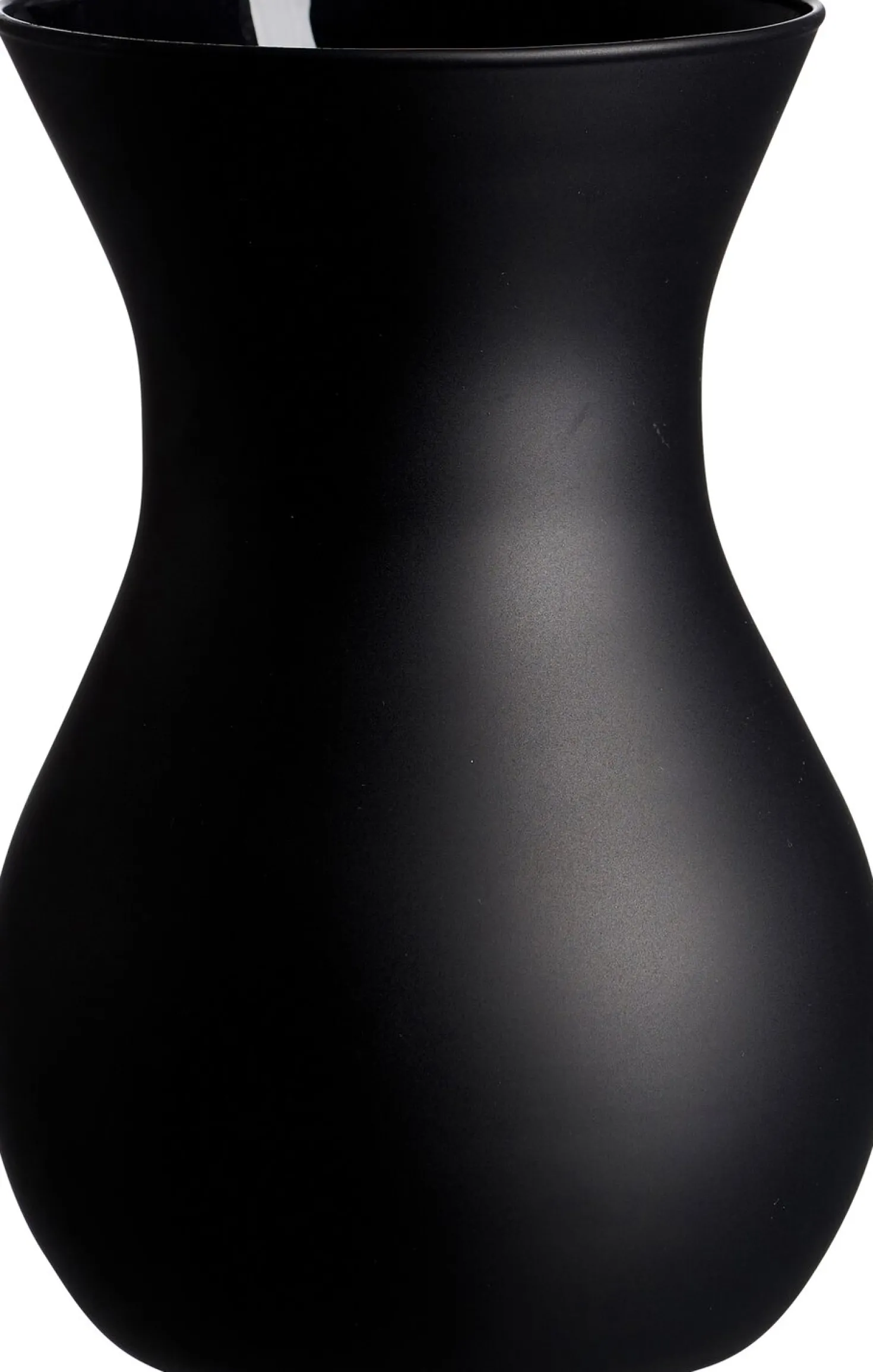 Vase Annalena | 12 x 12 x 18 cm | matt schwarz
