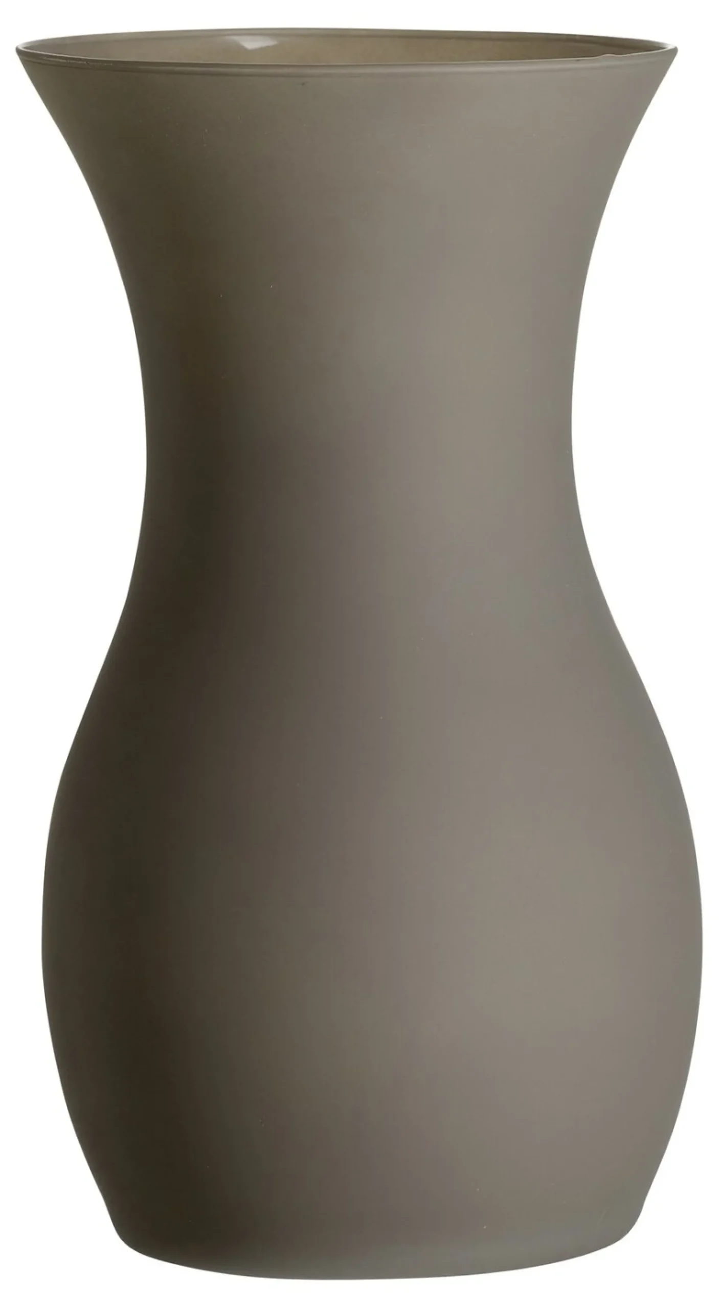 Vase Annalena | 14 x 14 x 25 cm | matt braun