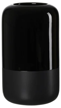 Vase Dome | 14,5 x 14,5 x 25 cm | schwarz