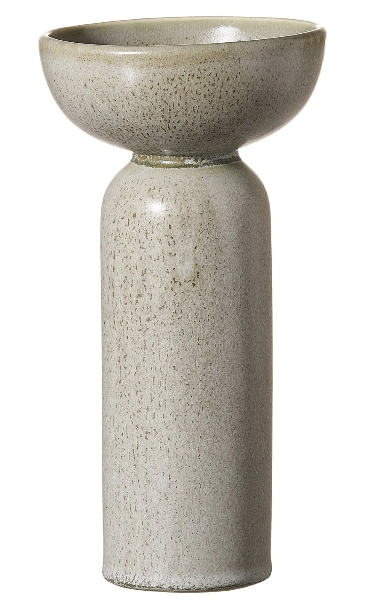 Vase Imperia | 11,5 x 11,5 x 22,5 cm | grau