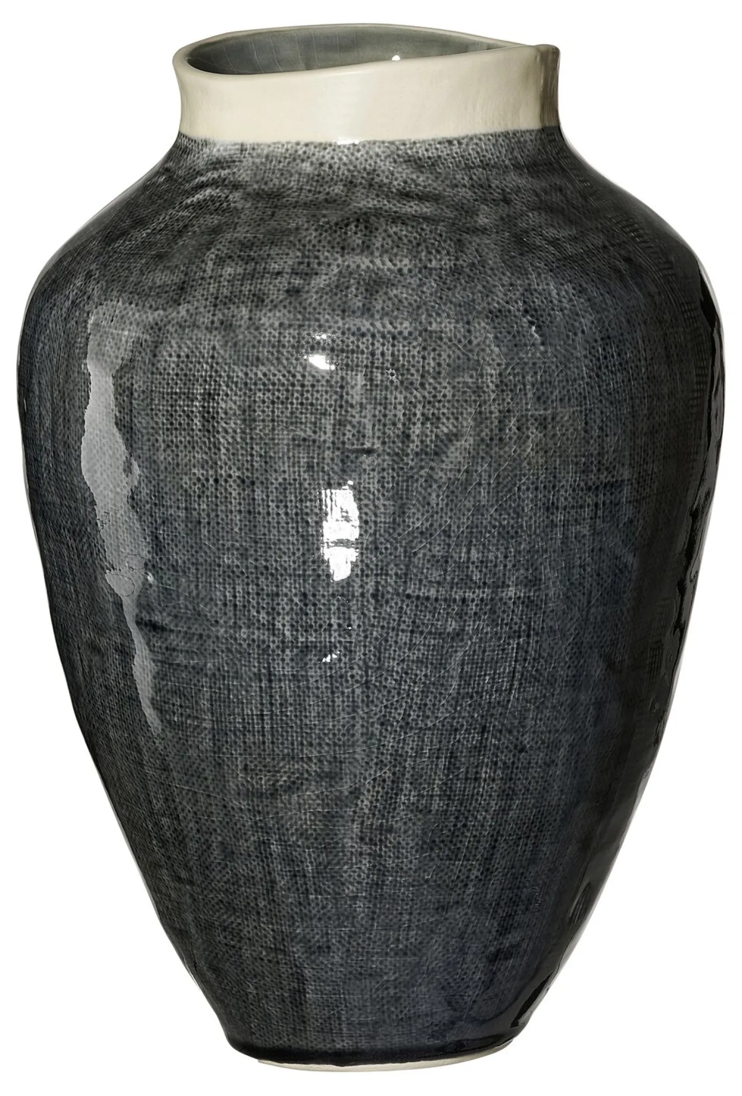 Vase Lucca | 20,5 x 20,5 x 31 cm | grau