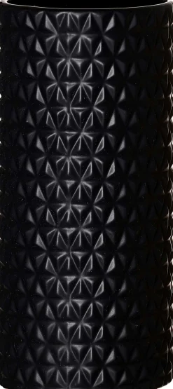 Vase Raute | 11,5 x 11,5 x 25 cm | schwarz