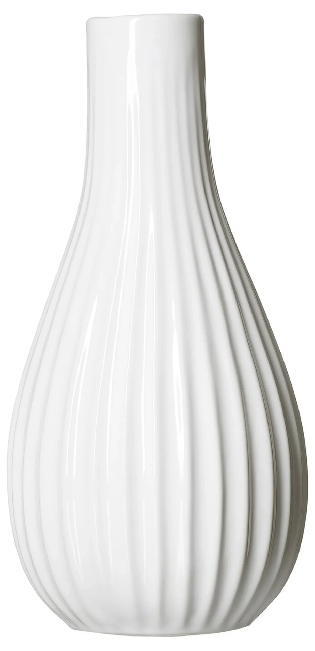 Vase Sanremo | 14,5 x 14,5 x 30 cm | weiss