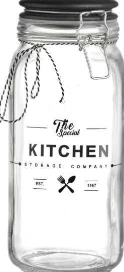 Vorratsdose Kitchen Storage | 2,2 Liter | schwarz