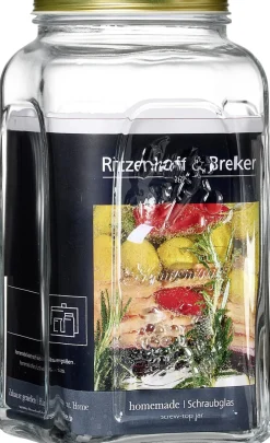 Vorratsglas Homemade | 3 Liter | rechteckig