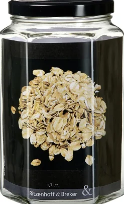 Vorratsglas Mara | 1,7 Liter | 6-eckig